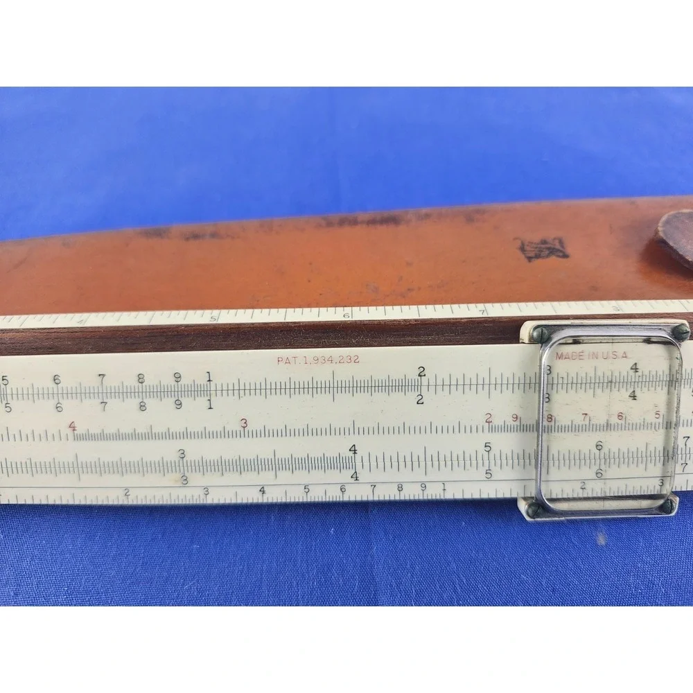 VINTAGE KEUFFEL & ESSER SLIDE RULE‎ N4053-3, 10